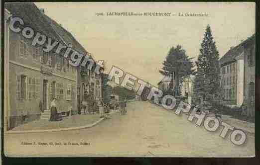 Ville de LACHAPELLESOUSROUGEMONT Carte postale ancienne